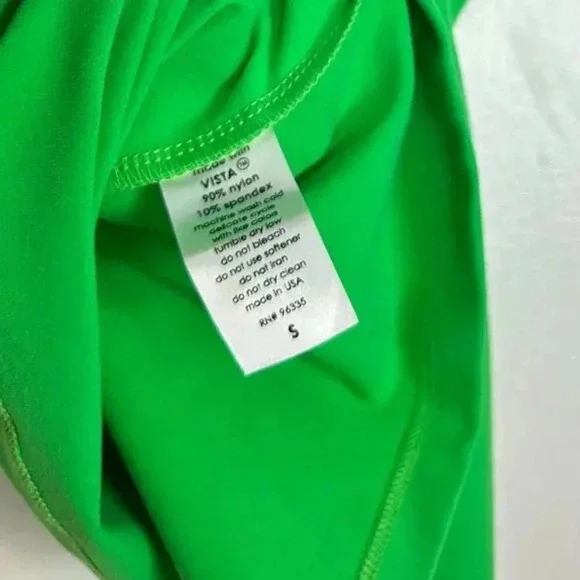 Susana Monaco Sweetheart Neck Camisole in Zing Green, Size S - Picture 5 of 5